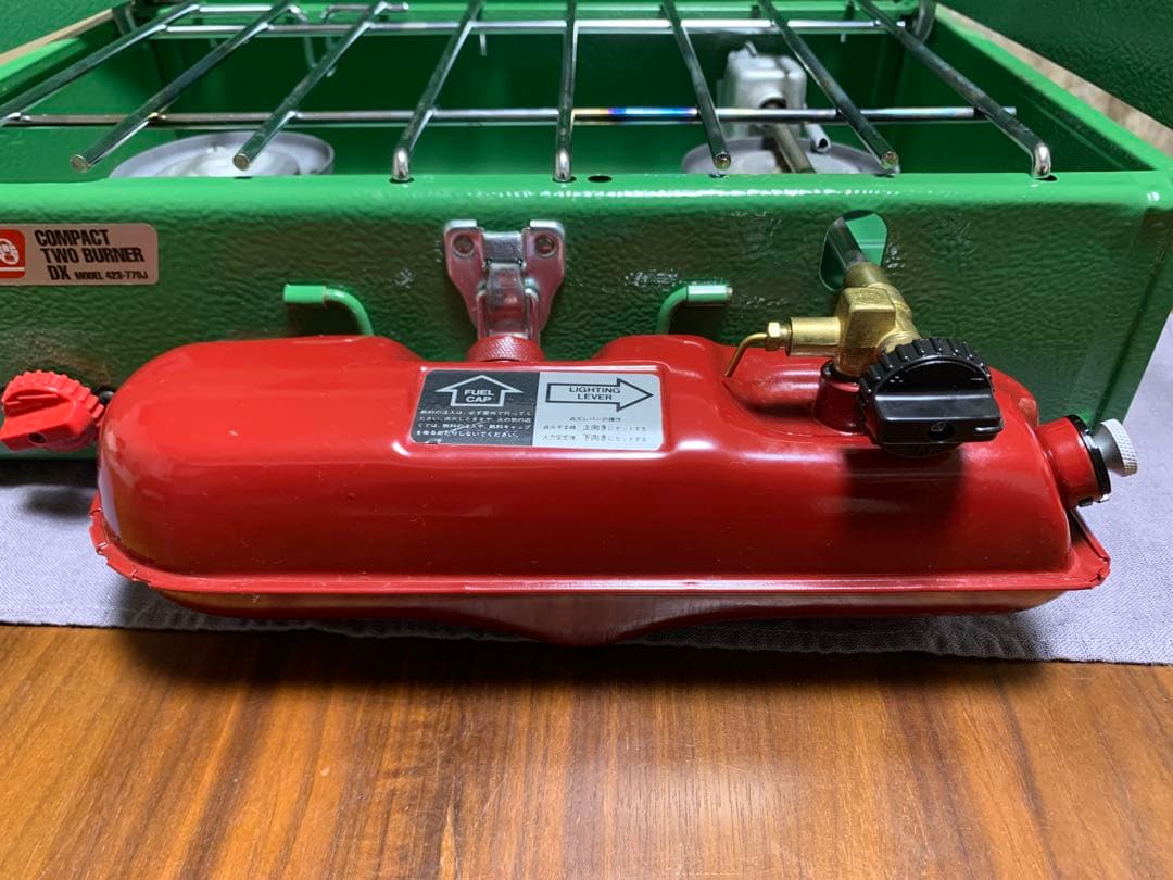 コールマン　ツーバーナーコンロ 432-770J キャンプ用品　廃番　希少