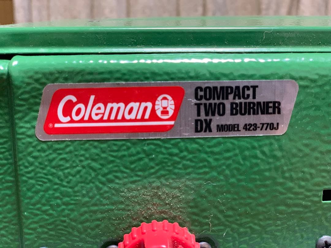 コールマン　ツーバーナーコンロ 432-770J キャンプ用品　廃番　希少