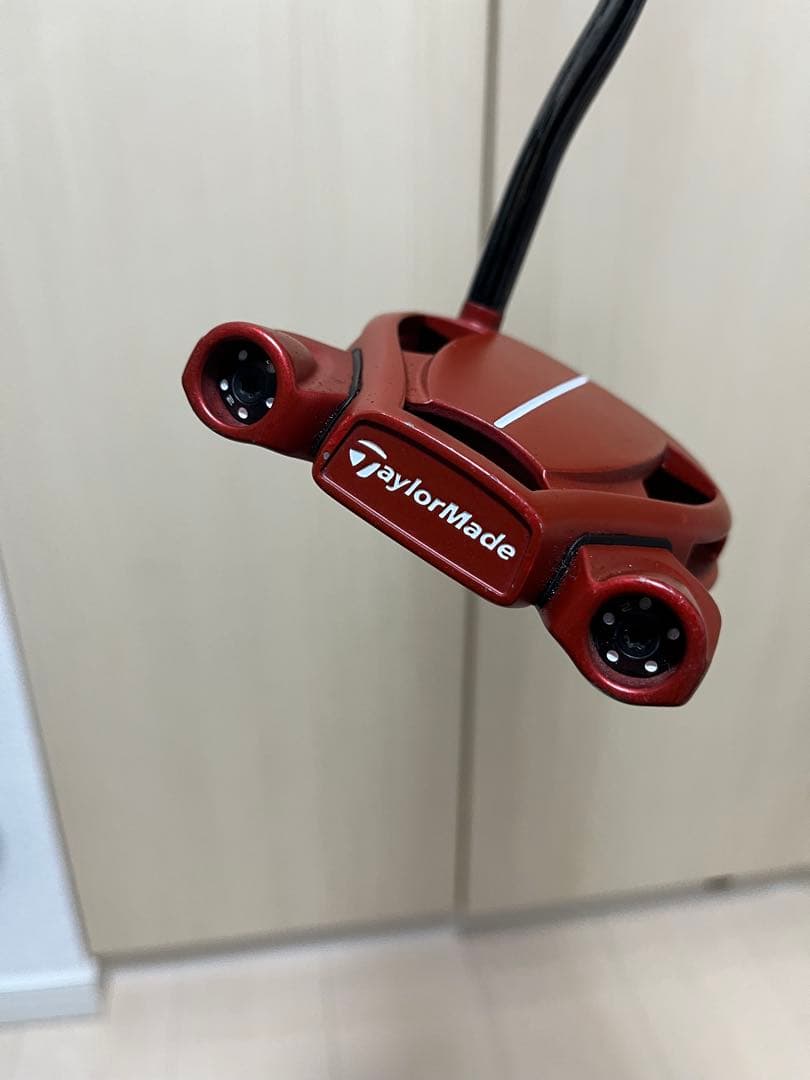 テーラーメイド　スパイダー　パター　赤　マレット　ゴルフ　33インチ