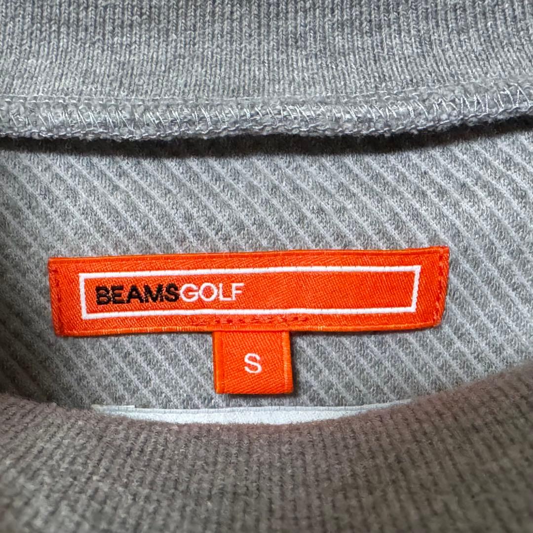 BEAMS GOLF ビームスゴルフ ロゴ ハイネック ロゴ 長袖 シャツ S