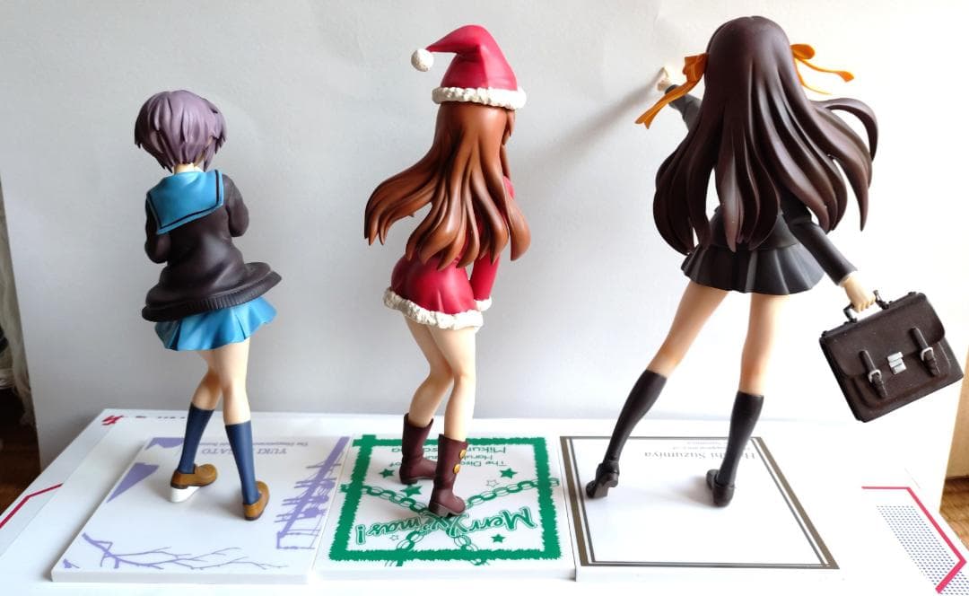 涼宮ハルヒの憂鬱　A賞B賞C賞 消失プレミアムフィギュア３体セット　中古品箱無