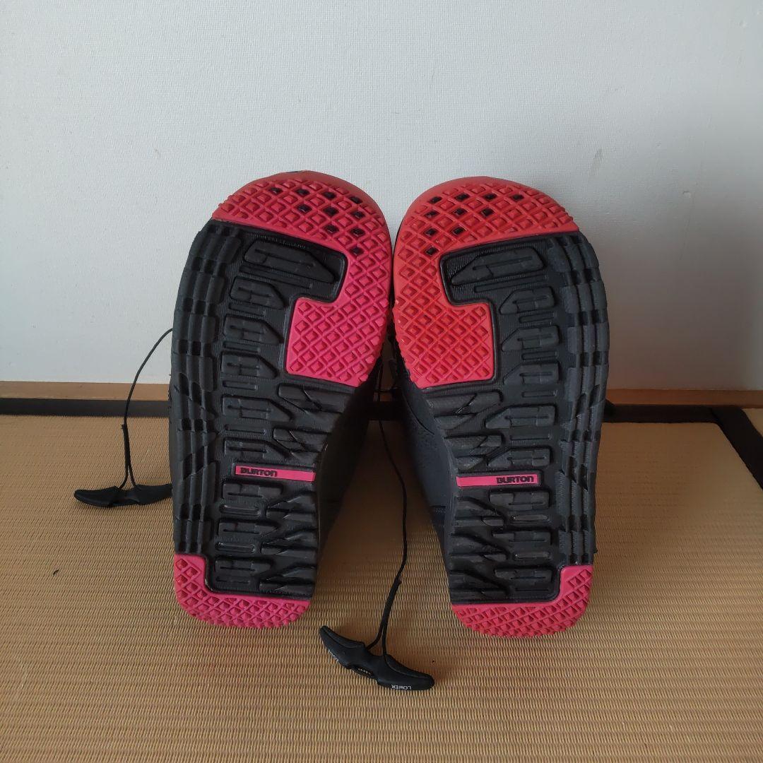BURTON RULER ASIAN FIT 25.0cm ブラック/レッド