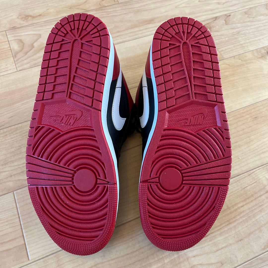 Nike Air Jordan ナイキローカット シューズ ブラック/レッド