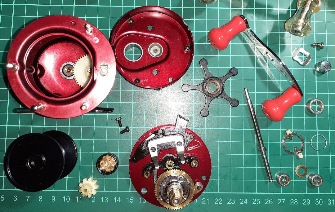 アブガルシア アンバサダー５５００-C３ アウトフィッターズパワーハンドル付き