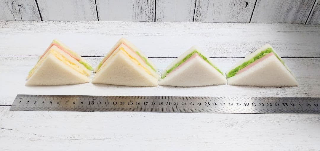 食品サンプル まいづる ミックスサンド ハムレタスサンド