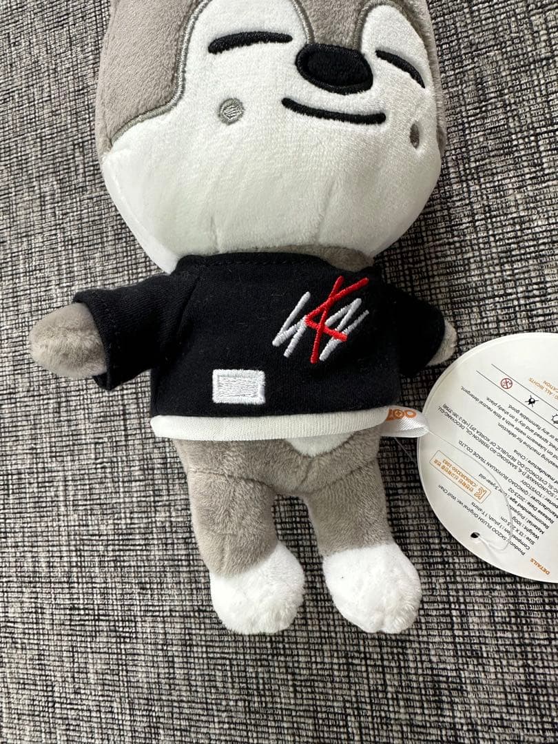 straykids skzoo タグ付き　ウルフチャン　ぬいぐるみ