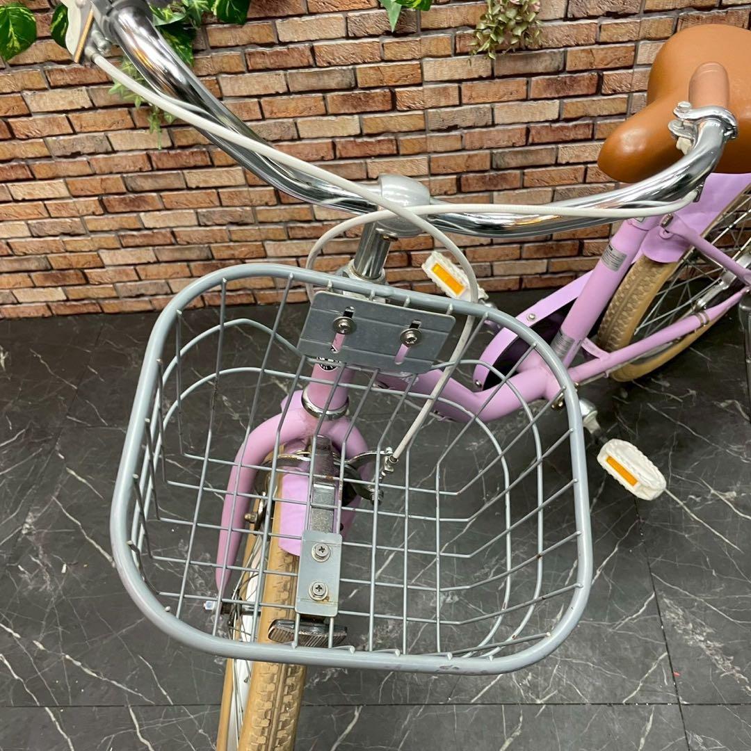 【112】子供用自転車 子供車 Aicle ピンク 18インチ シングル