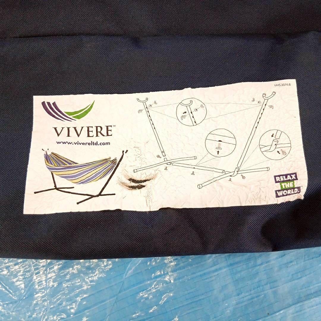VIVERE ビブレ ハンモック 自立式スタンド付き　収納袋付き