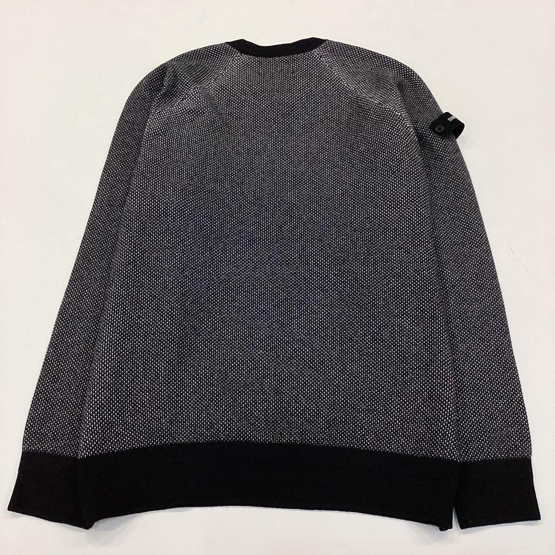 新品　BRIEFING BIRDS EYE LOGO CREWNECK KNIT