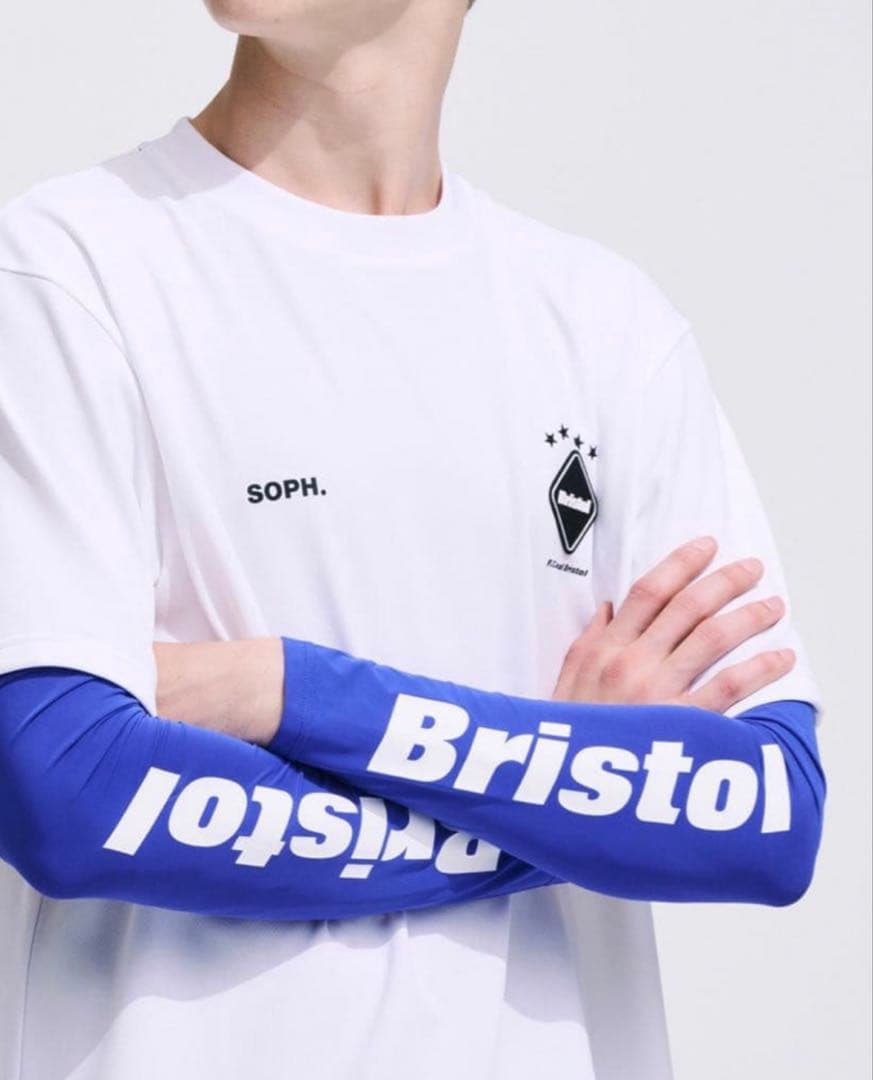 F.C.Real Bristol アームカバー ブルー　ショッパー付き