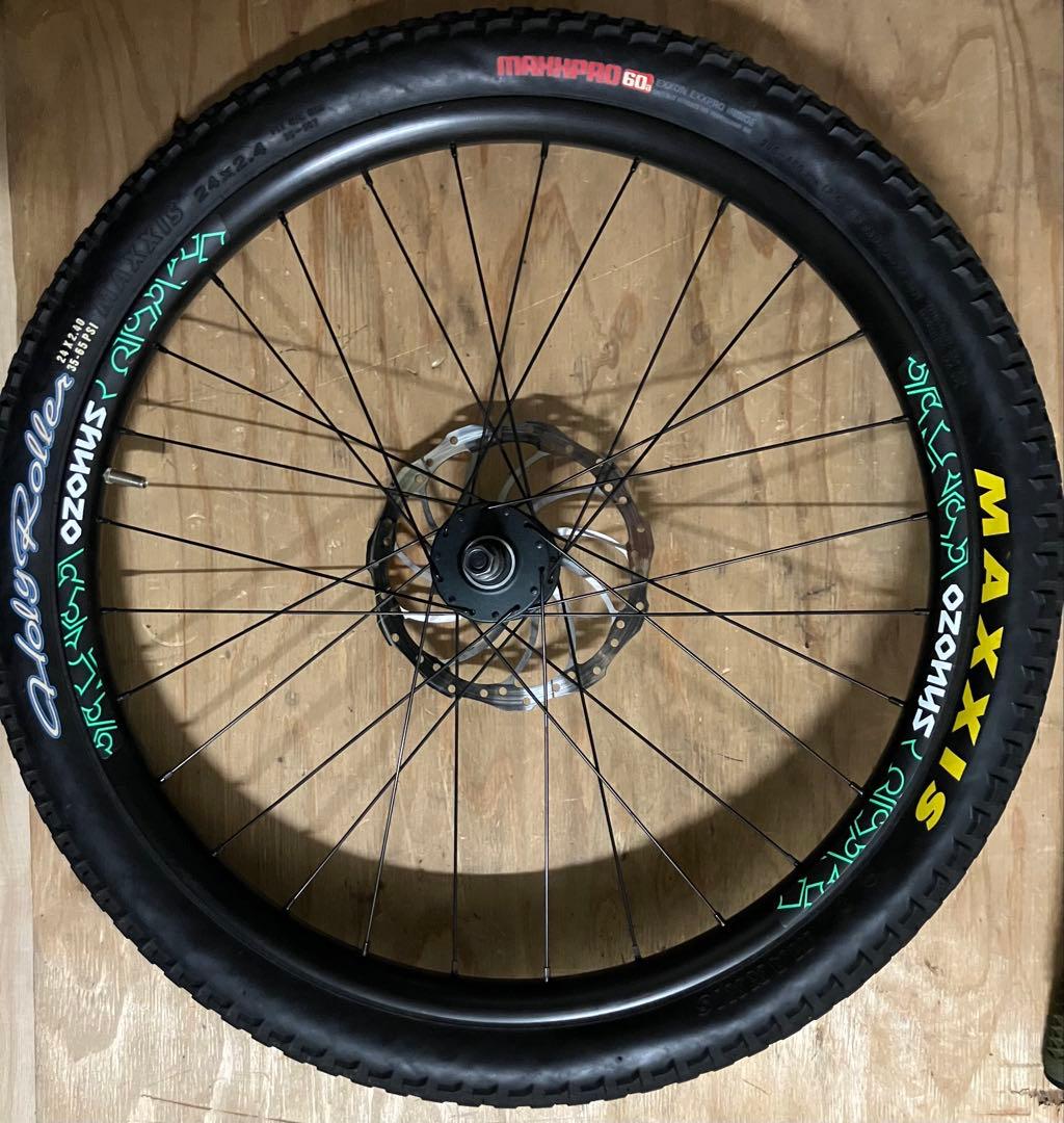 ストリートトライアル24インチホイールセット　おまけ付き