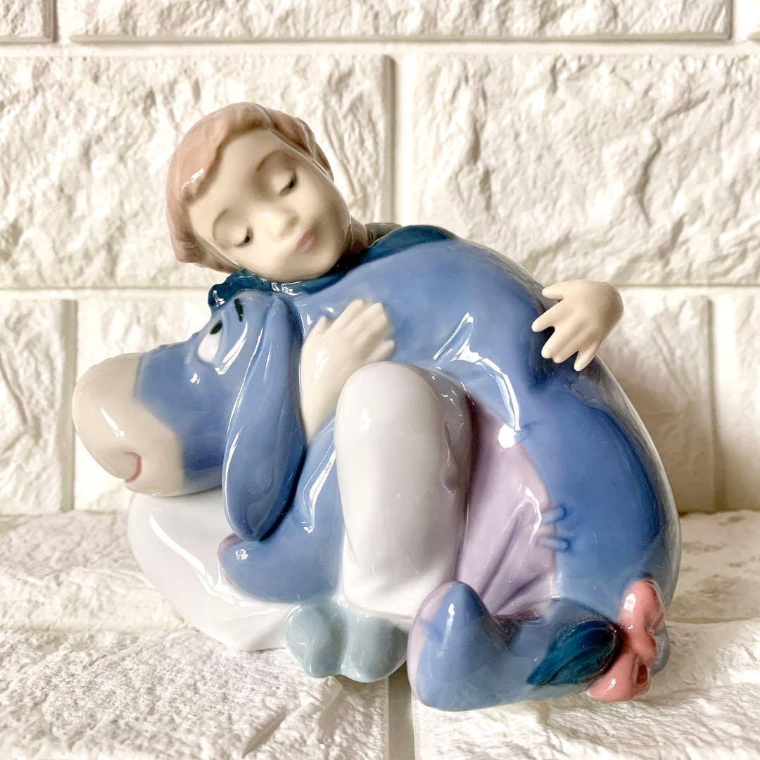 極美品✨NAO ナオ リヤドロ ディズニー フィギュア イーヨーと夢の中 陶器