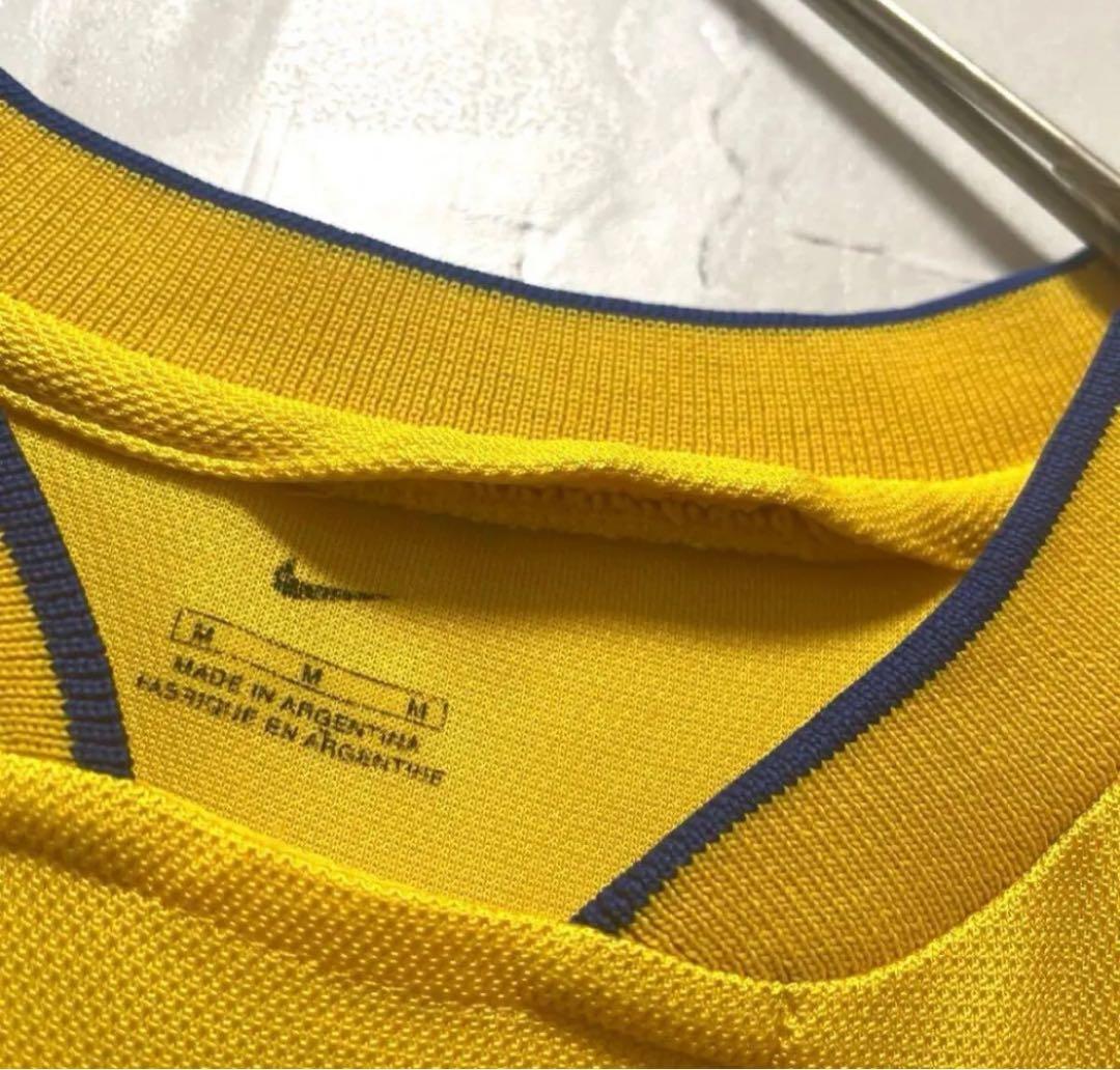 NIKE ボカジュニアーズ 02-03 ユニフォーム アウェイ 半袖 M刺繍ロゴ