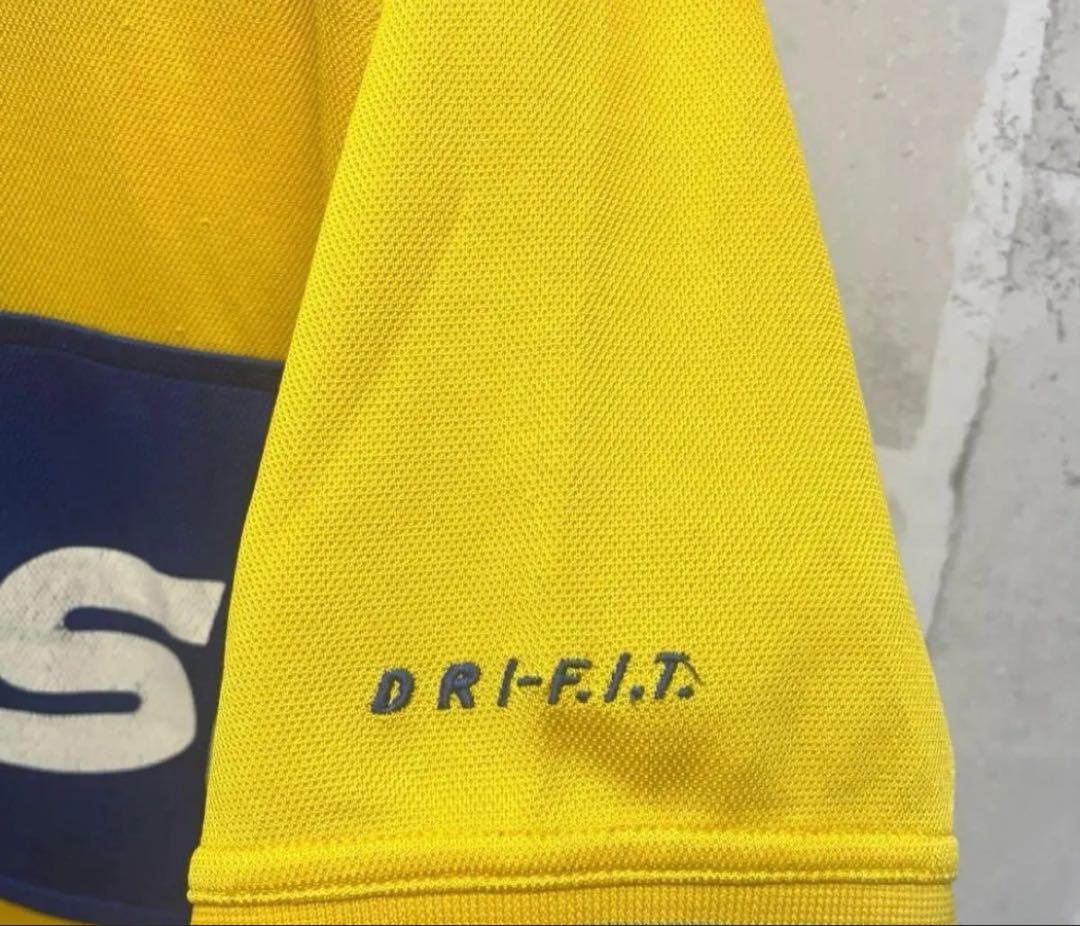 NIKE ボカジュニアーズ 02-03 ユニフォーム アウェイ 半袖 M刺繍ロゴ