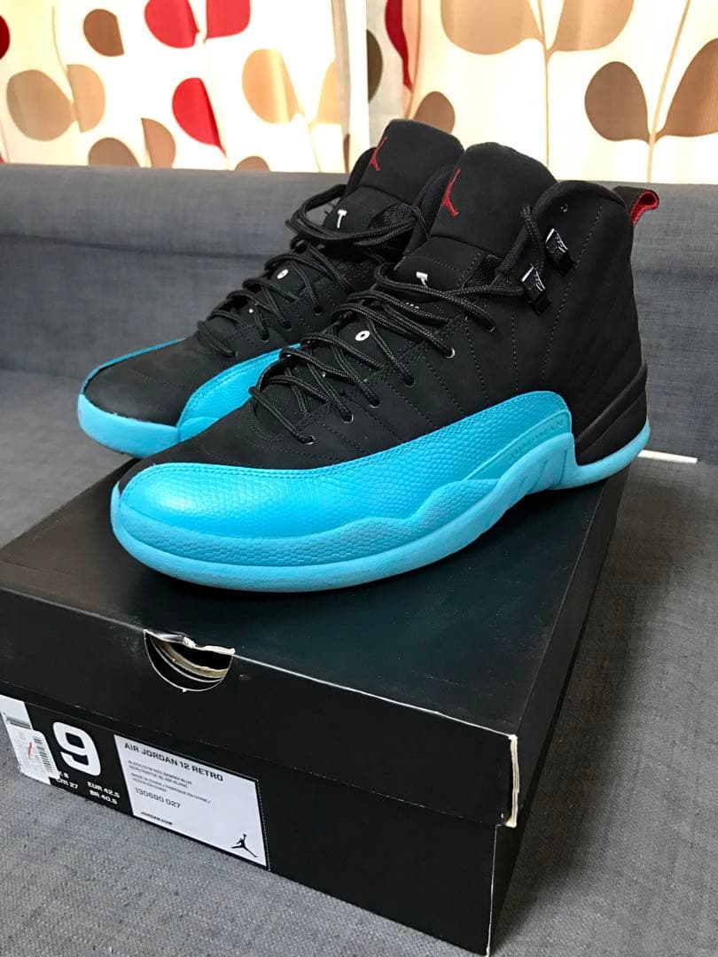 シューズ(男性用) AIR JORDAN 12 RETRO GAMMA BLUE