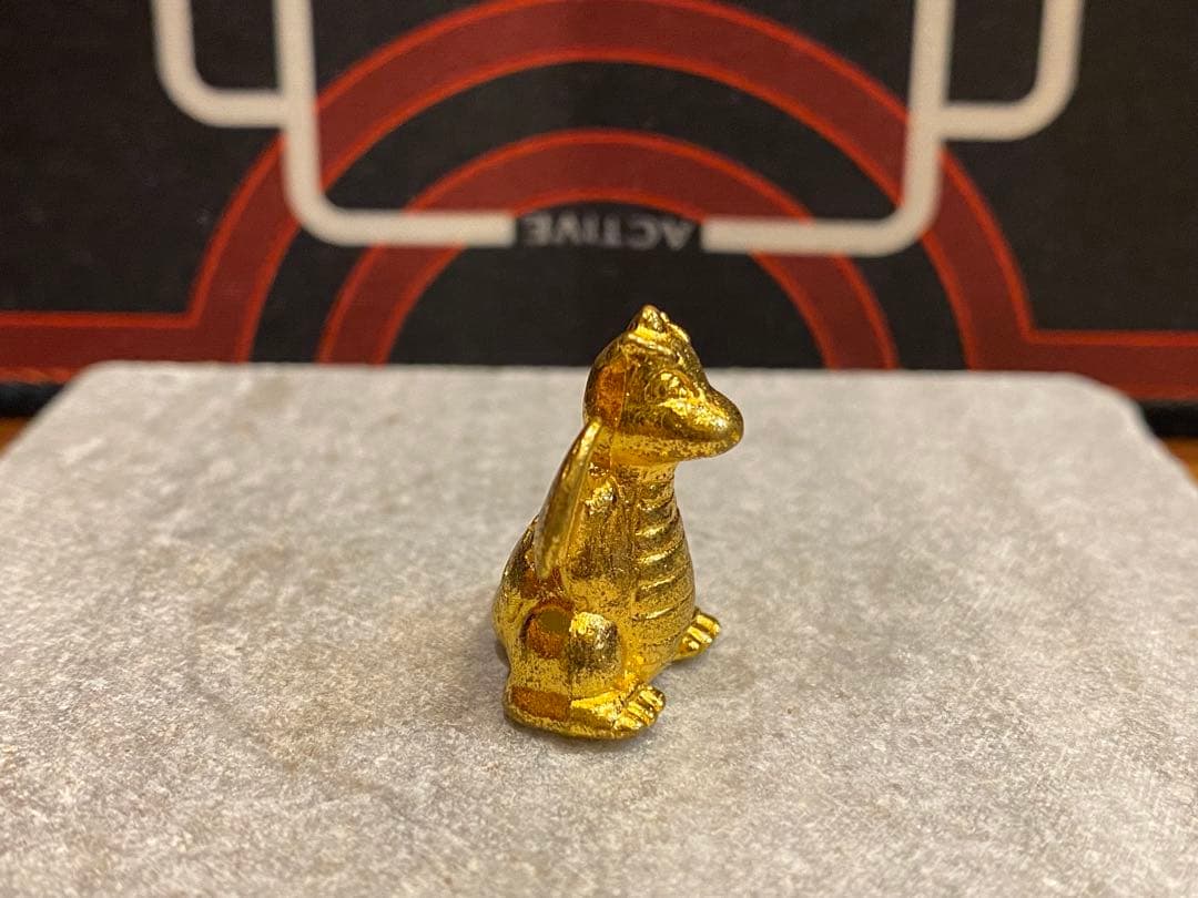 ポケモンメタルコレクション　金のカイリュー　初代　希少品
