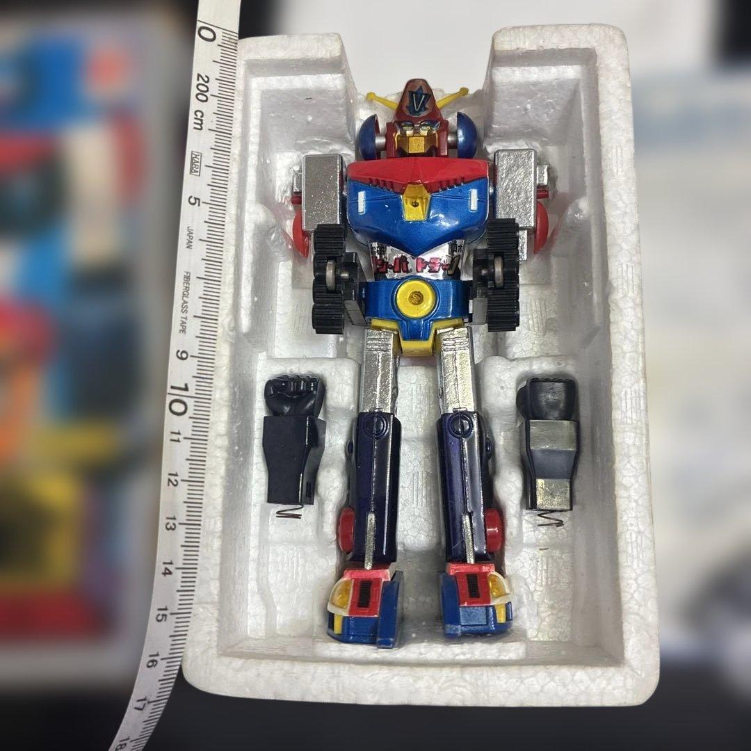 箱付き　超電磁ロボ　コンバトラーV 超合金
