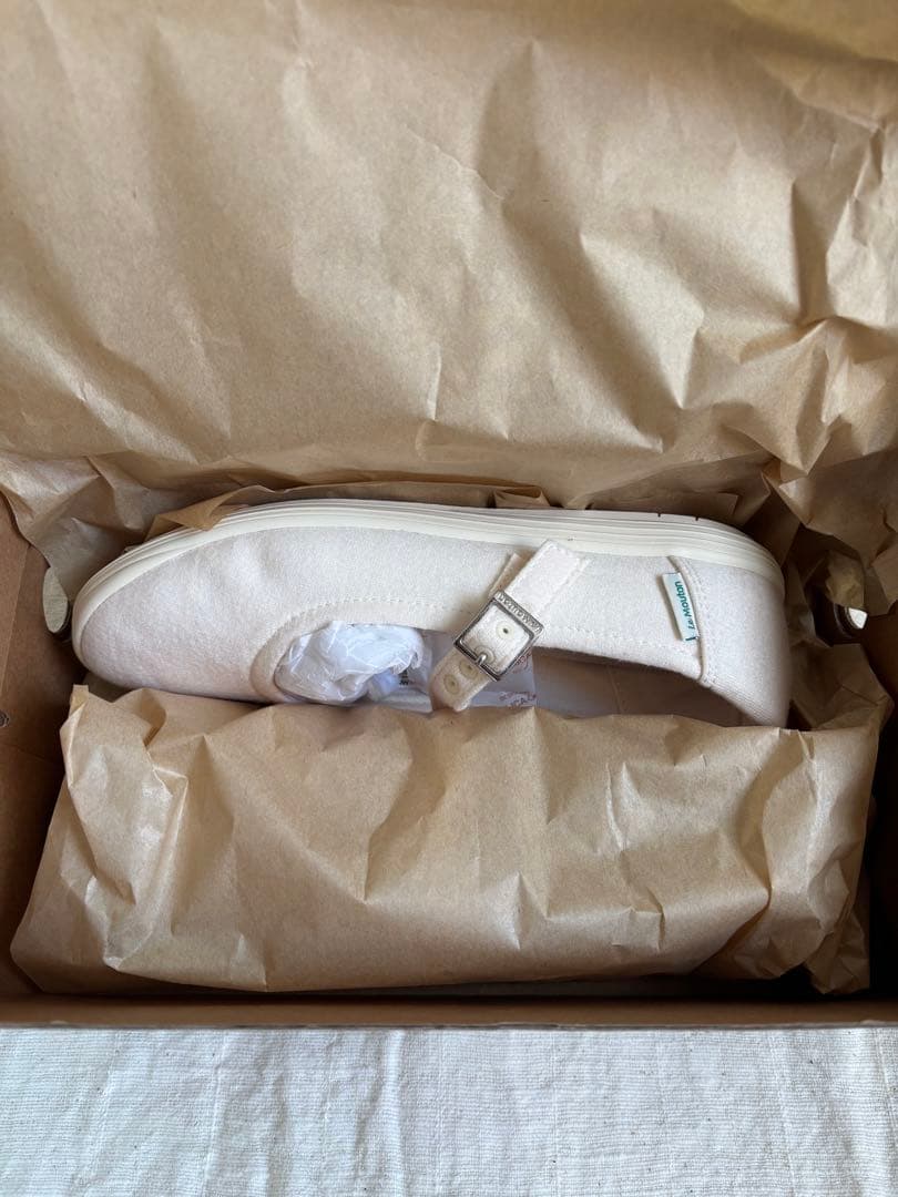 新品✨ Le Mouton Sweet 23.5 メリノウール クリーム
