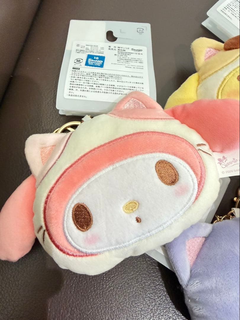 【全種類希少】しまむら猫の日限定ダイカットチャーム　サンリオ