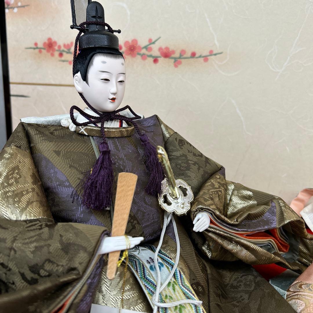 【381】伝統的な雛人形 ＊親王飾り