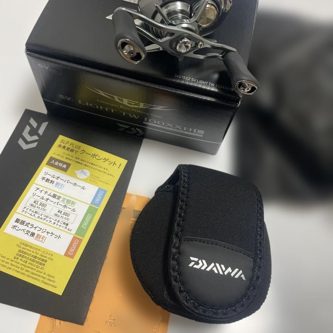Daiwa 26スティーズ SV LIGHT TW 100XXHL ベイトリール