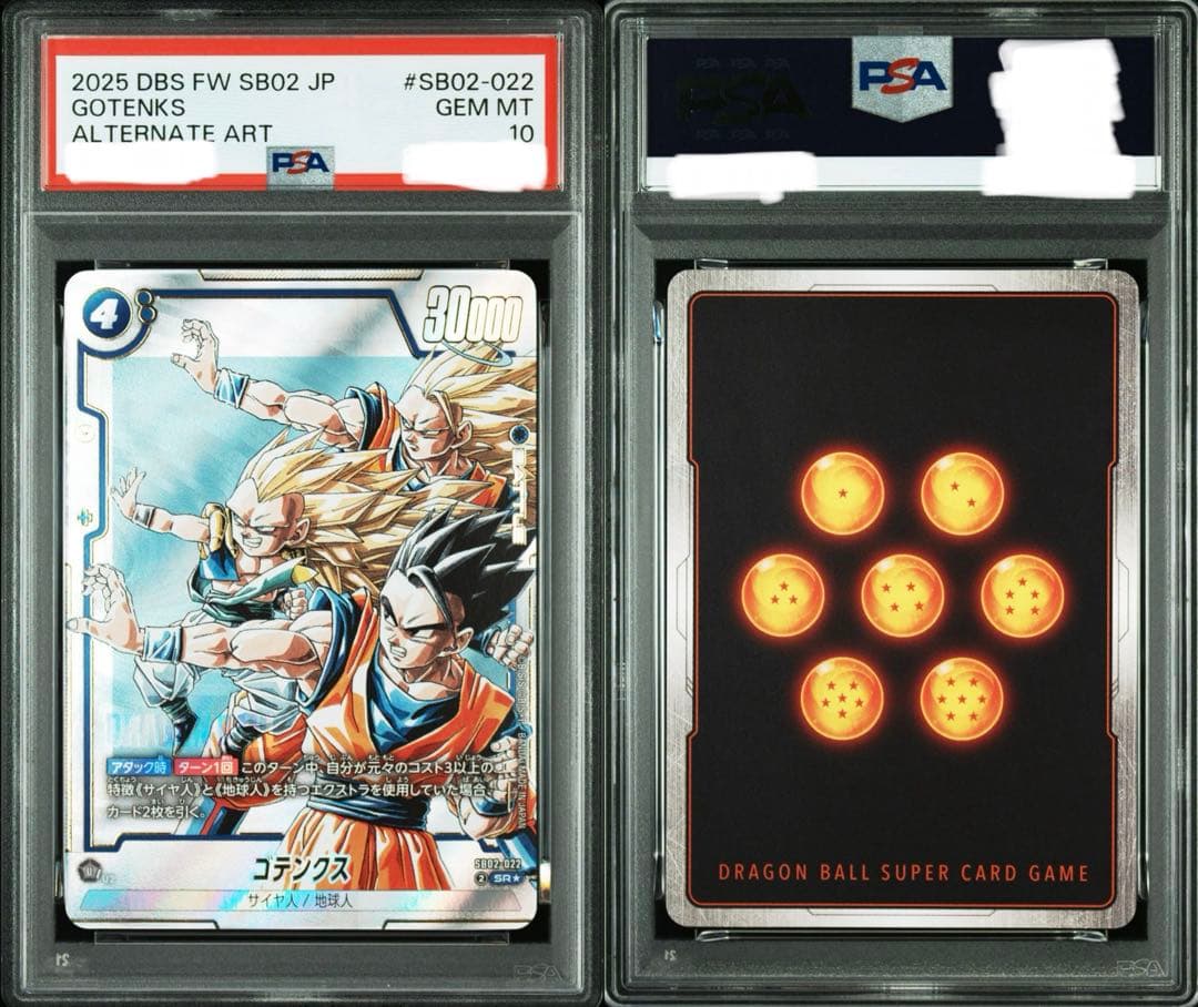 PSA10 ゴテンクス SB02-022 マンガブースター02