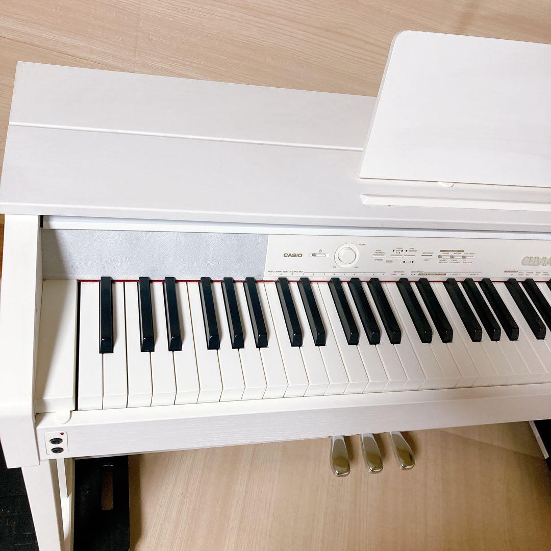 カシオ CASIO 電子ピアノ セルビアーノ AP-460 ホワイト 鍵盤楽器