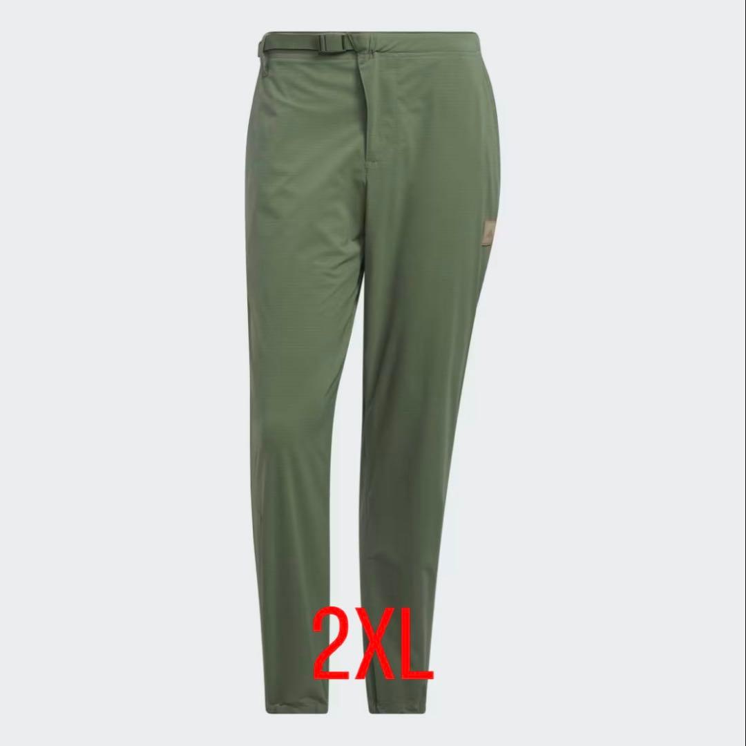 【希少2XL】ADICROSS ワイドテーパード ストレッチパンツ