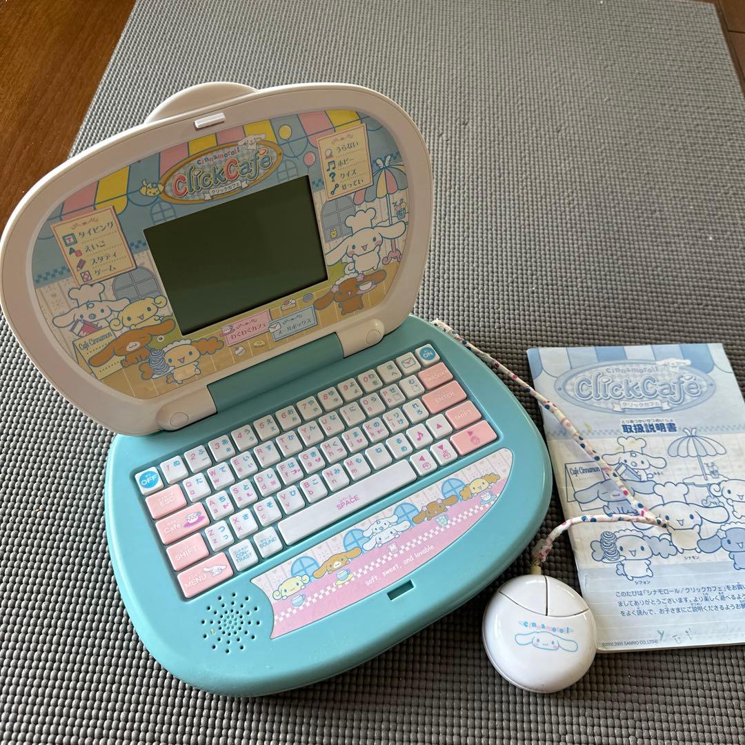 BANDAI シナモン　クリックカフェ　シナモンフレンズとパソコンしちゃおう
