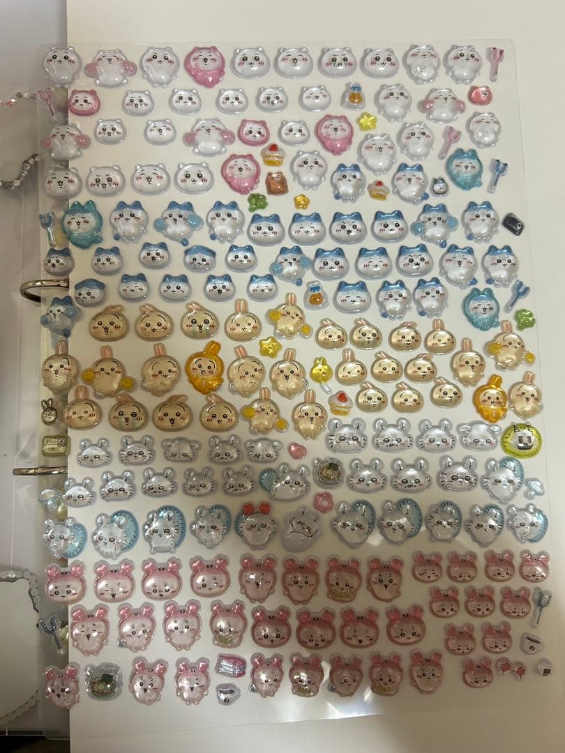 ボンボンドロップシール帳 A4サイズ 完成品