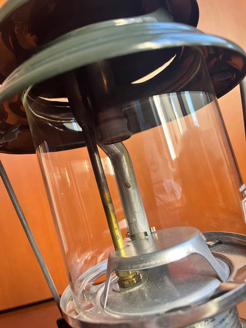 【美品】Coleman F-124ランタン グリーン