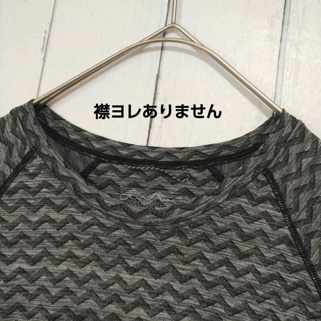 ほぼ新品　パタゴニア　リッジフローシャツ　速乾　ストレッチ　ランニング　Ｌ相当