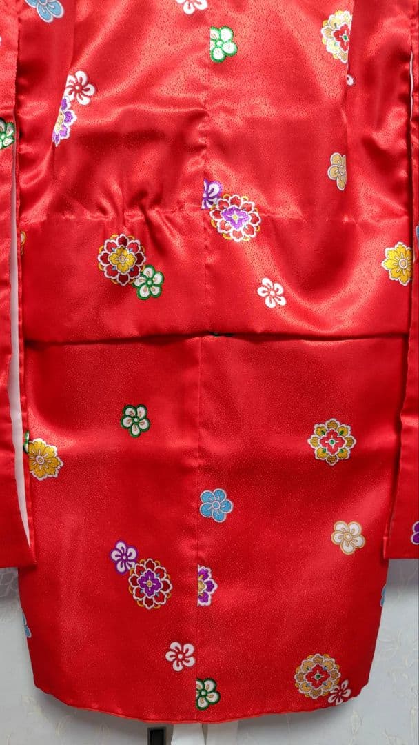 RK538洗える子供着物着丈73センチ裄丈42センチ綺麗美品