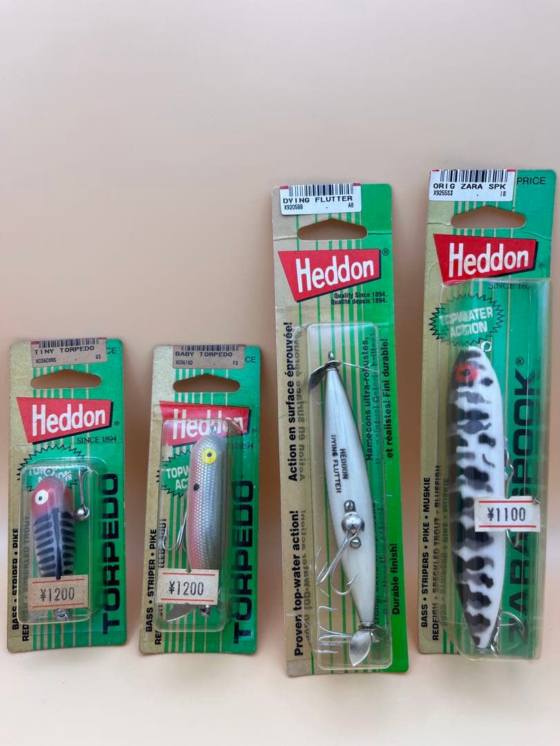 1-36 Heddon ルアー4個セット