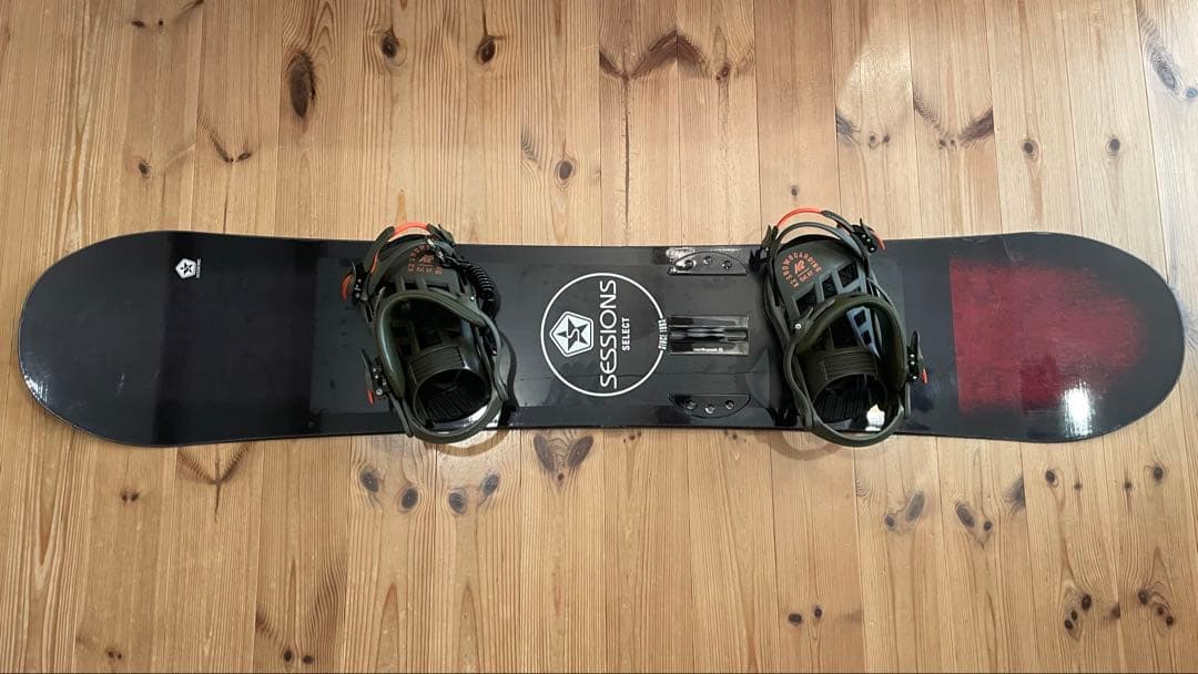 セッションズsessionsスノーボード K2ブーツ ビンディング 3点セット