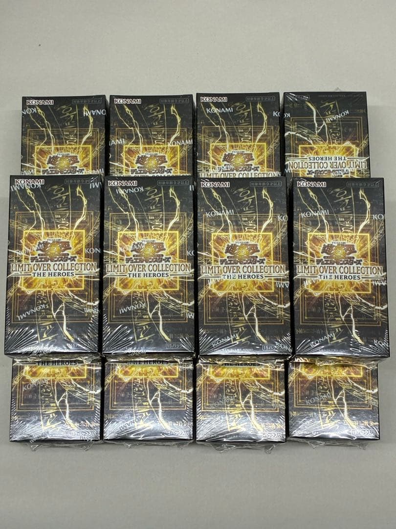 遊戯王 リミットオーバーコレクション THEHEROES 12box