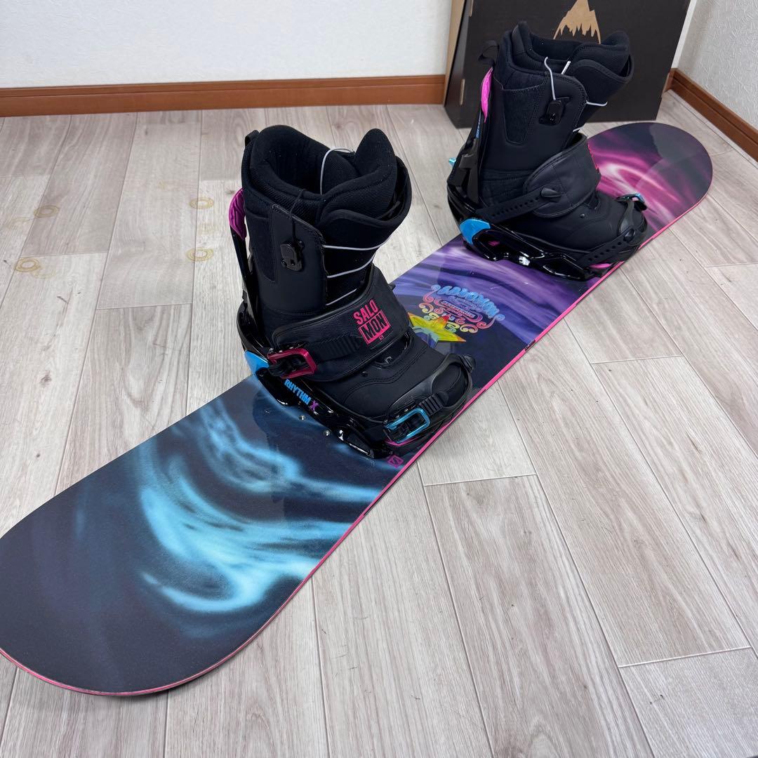 SALOMON レディース スノーボードセット 143cm