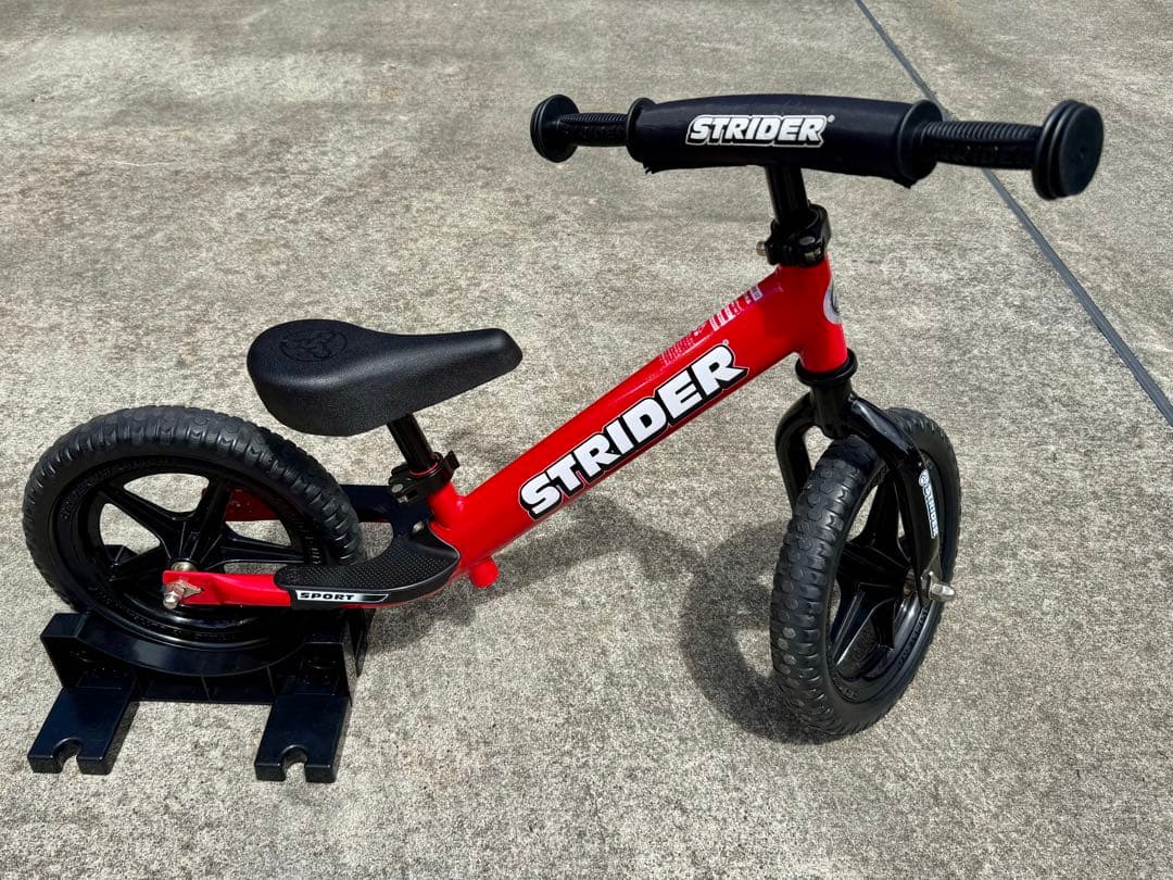 【超美品】STRIDER（ストライダー） 12 スポーツ レッド バランスバイク