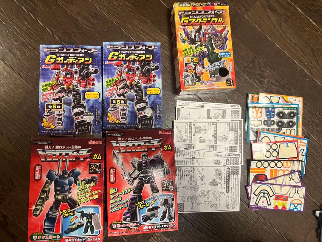 トランスフォーマーガム カバヤ　まとめ　ジャンク