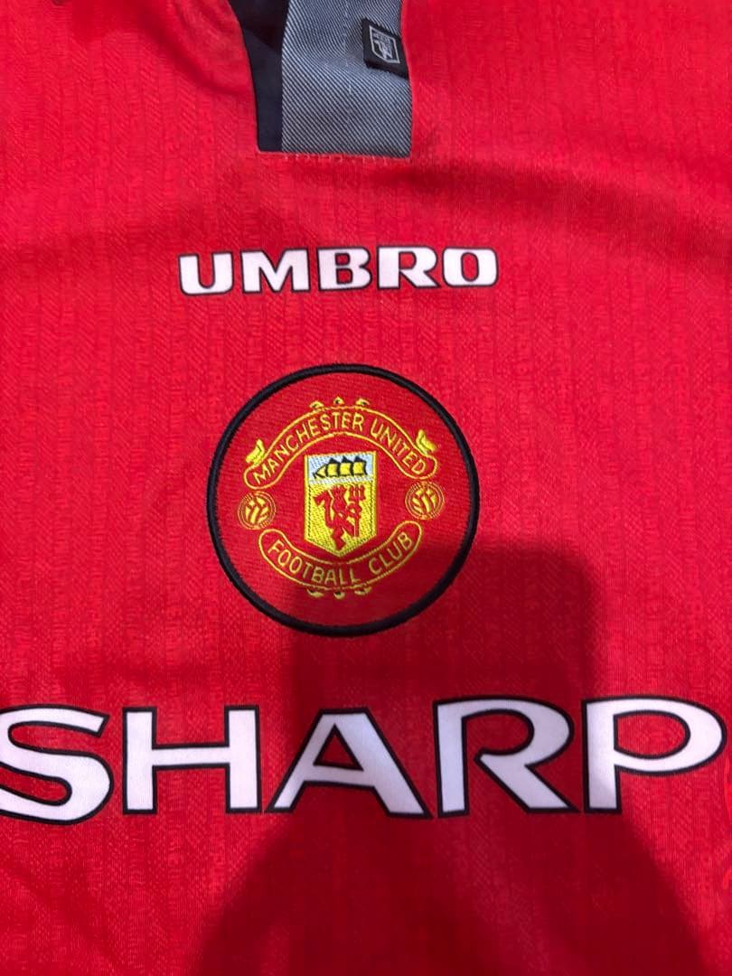 マンチェスター・ユナイテッド 96-98レプリカユニ　UK ボーイズL