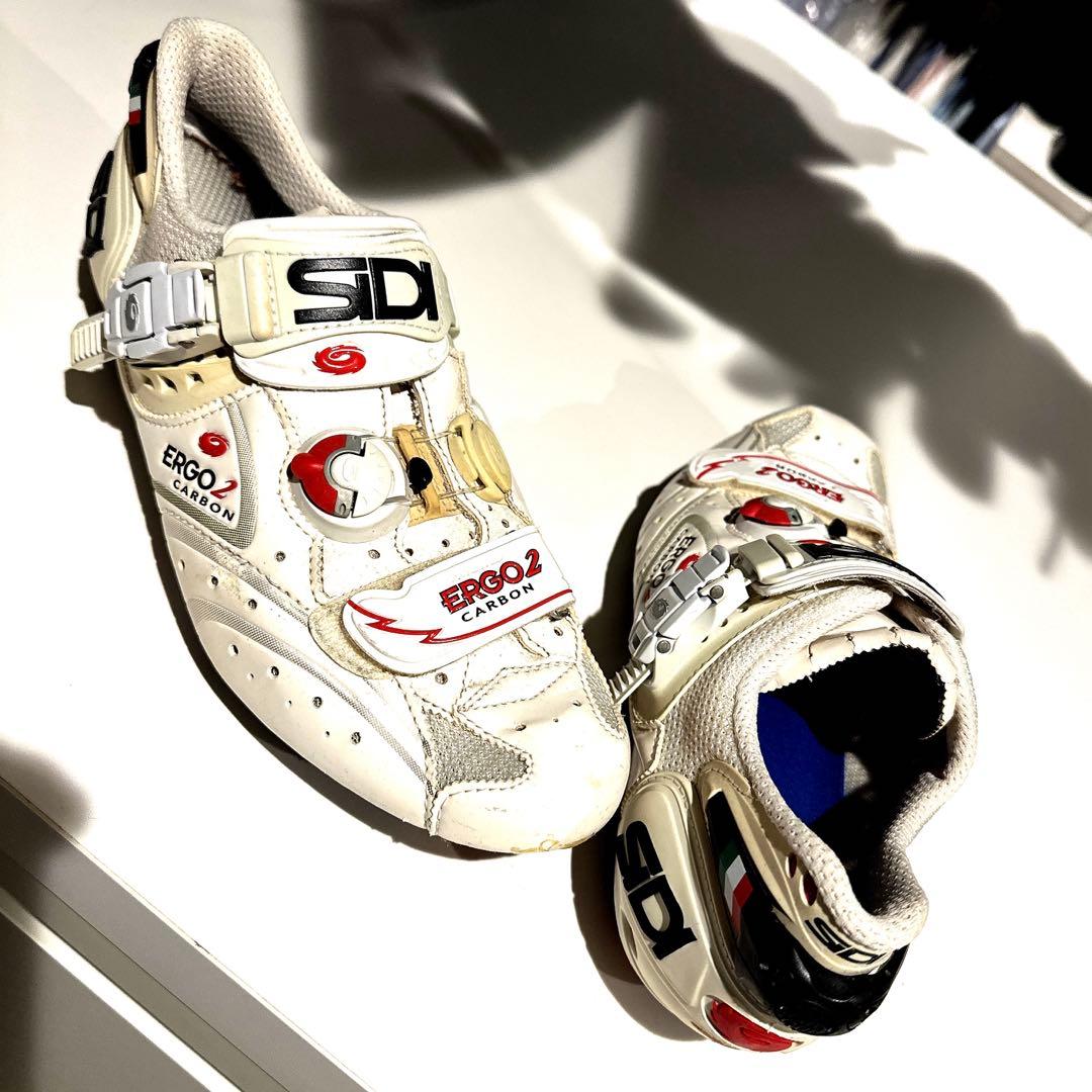 ア*ス様 SIDI ERGO 2 CARBON ホワイトシューズ