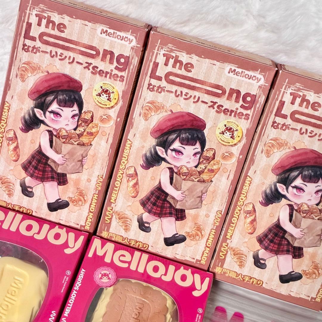 mellojoy 未開封5箱 ながーいシリーズ&クッキー &バター スクイーズ