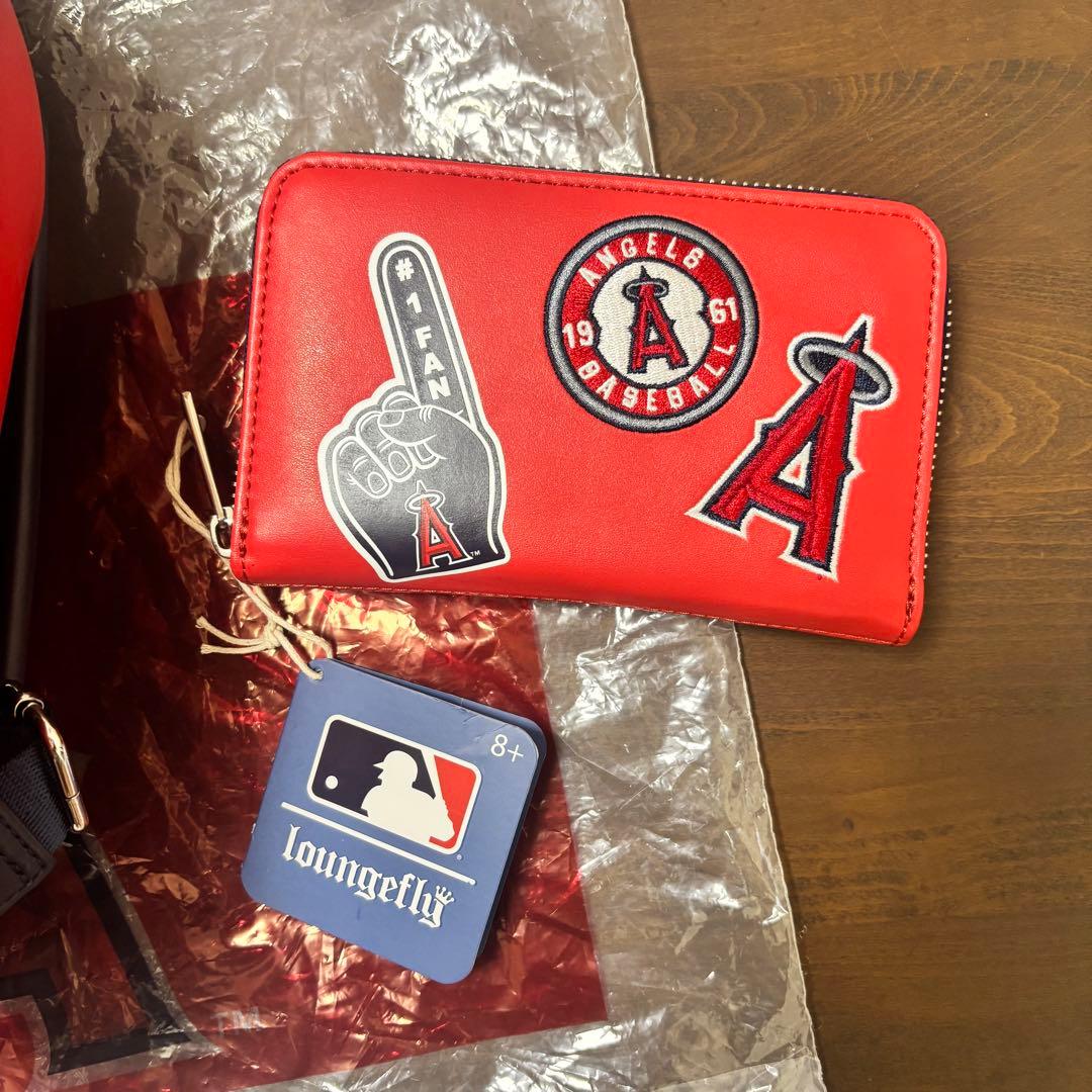 【新品】MLB ロサンゼルス・エンゼルス バックパック&ウォレット セット