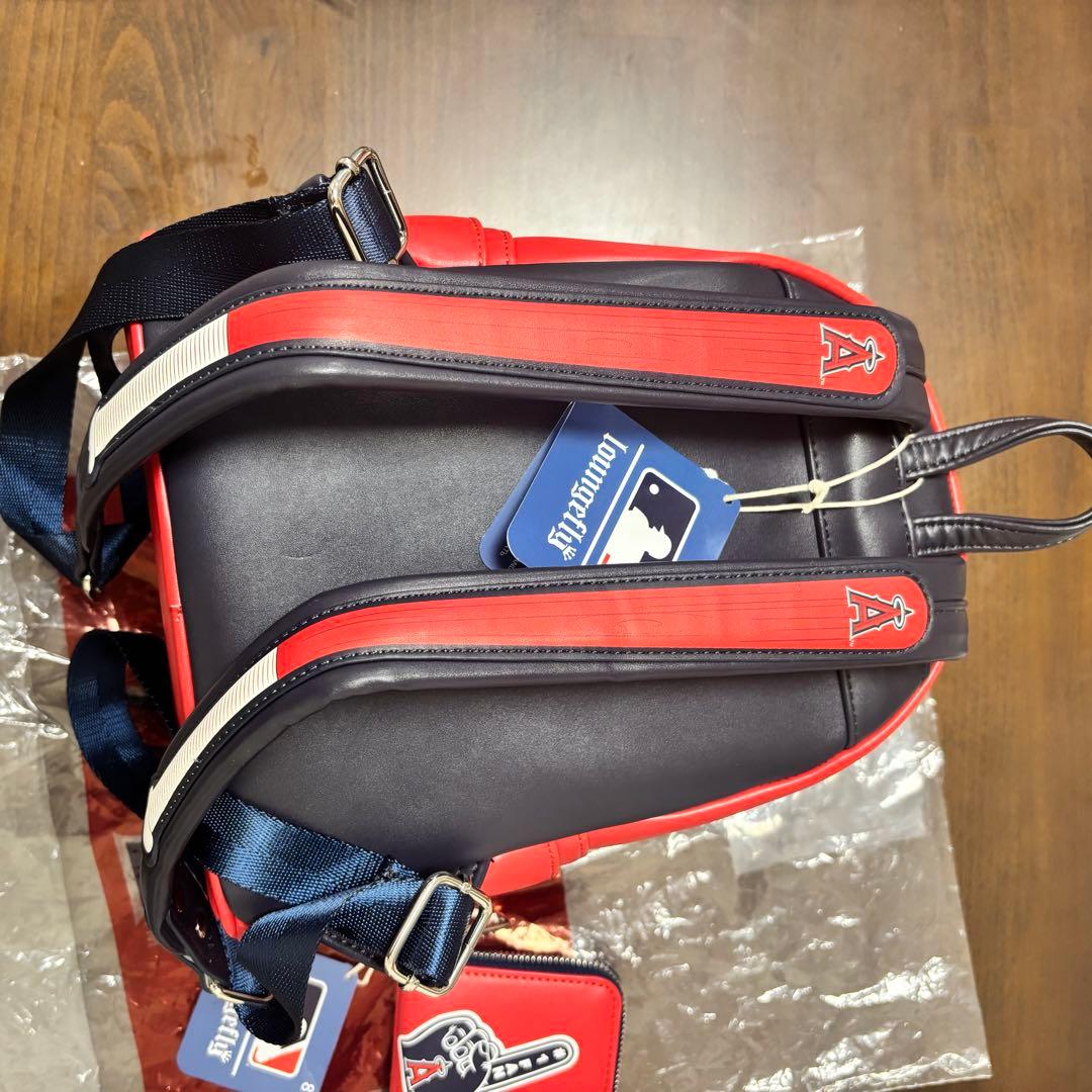 【新品】MLB ロサンゼルス・エンゼルス バックパック&ウォレット セット