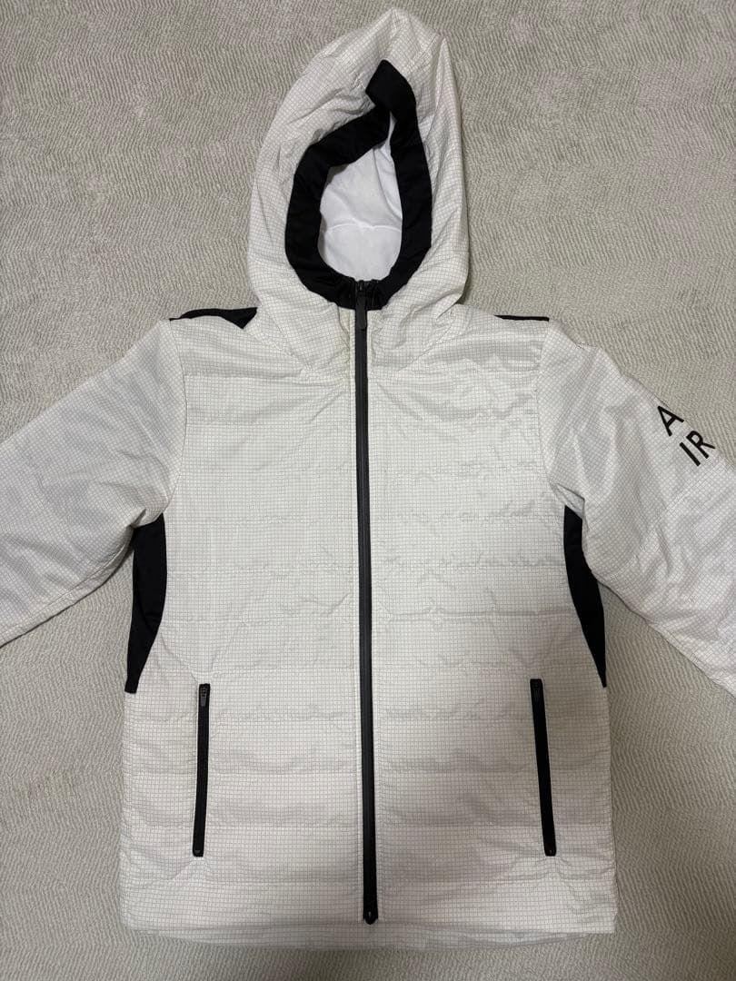 値下げ★美品★Admiral golf フード付きホワイトジャケット