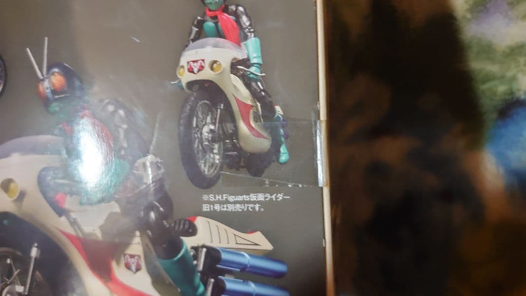 S.H.Figuartsサイクロン号新品未開封品テープ2度貼