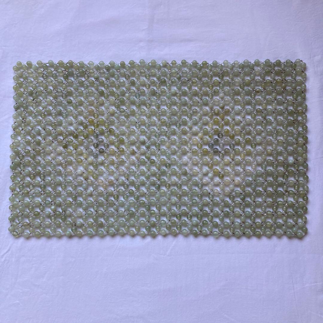 【再値下げ】玉枕 天然石 翡翠 28cm × 46cm 2個セット