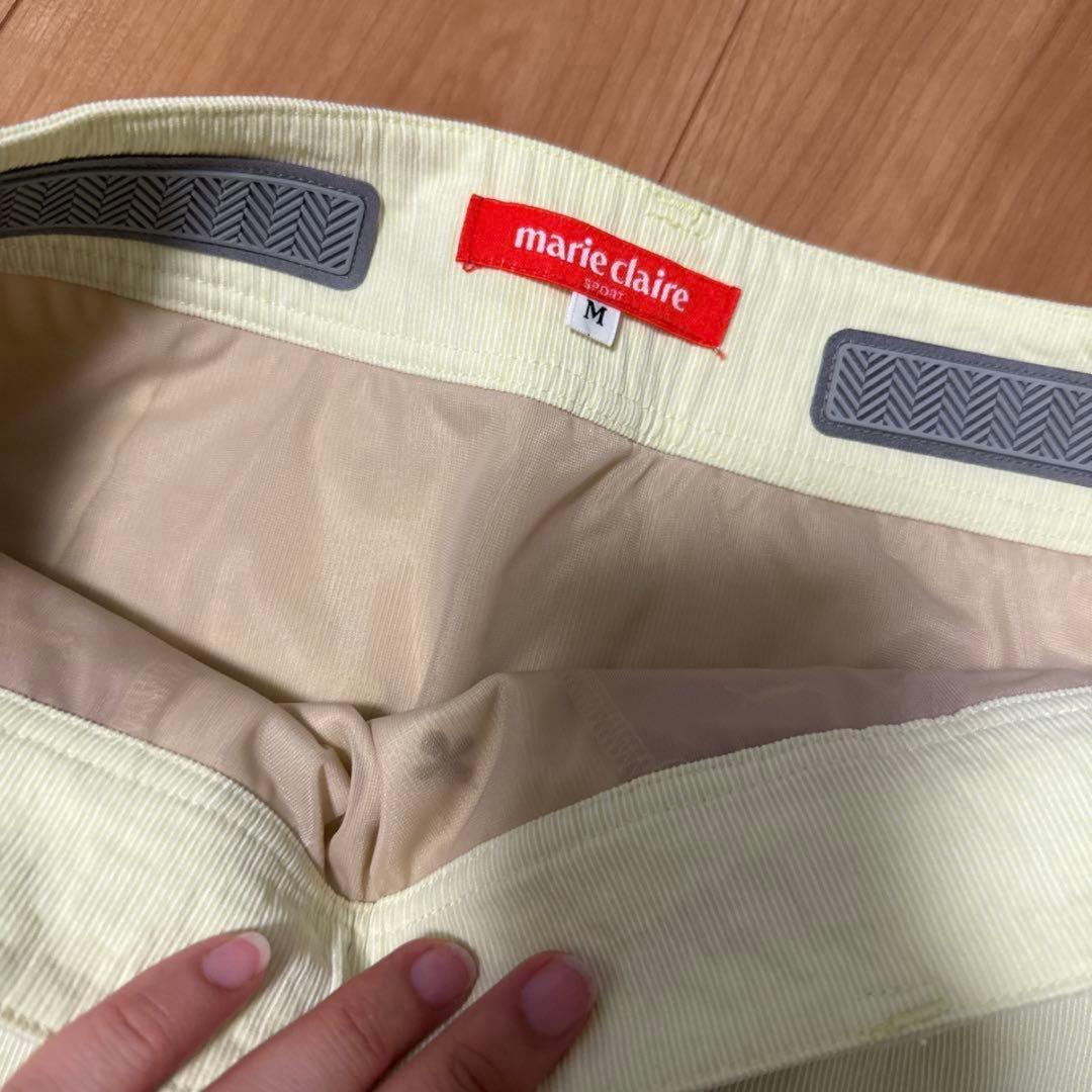 marie claire ゴルフウェア3点セット　サンバイザー