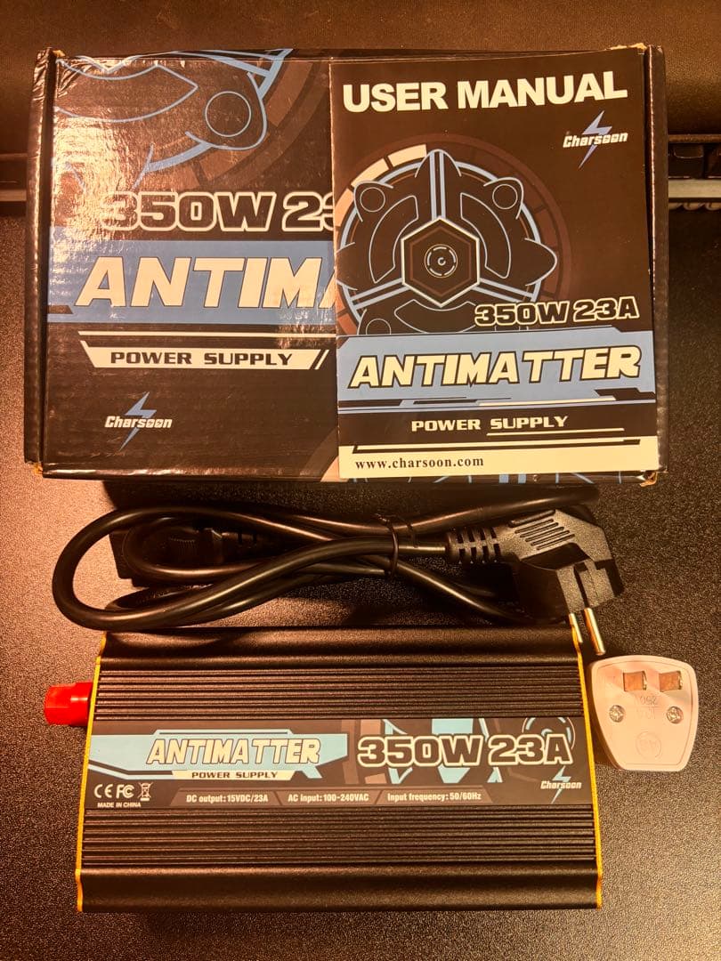 最終値下 ANTIMATTER 安定化電源＋充電器 セット