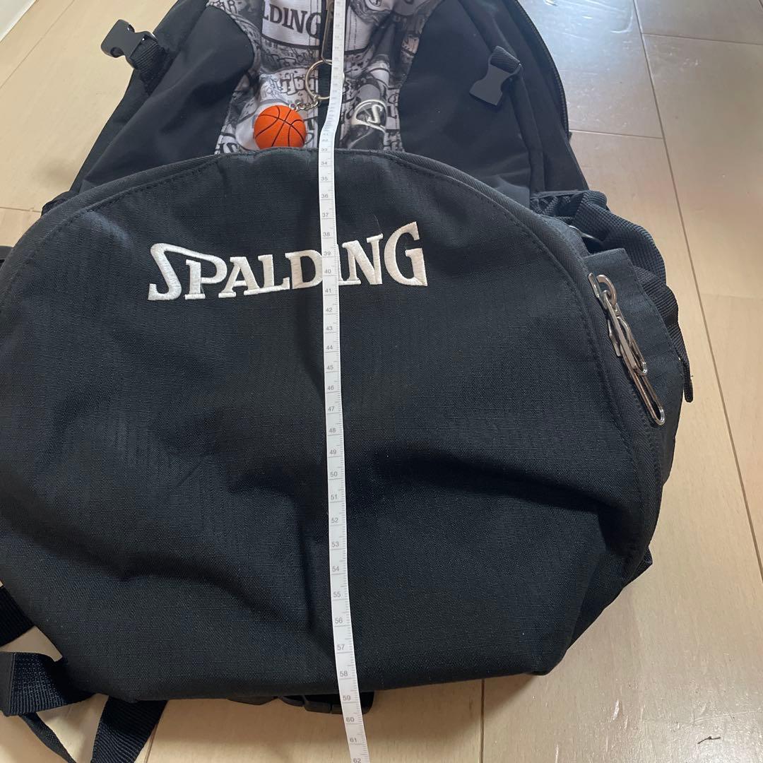 SPALDING ミニバスケットボールバッグ ブラック